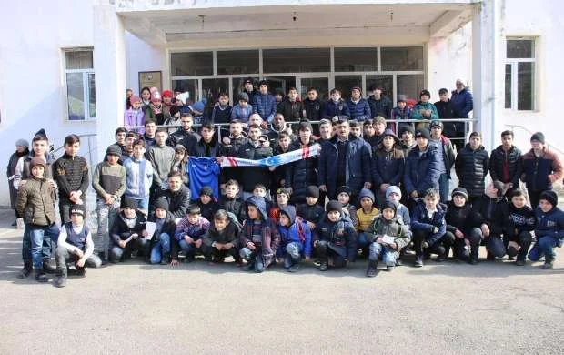 “Turan Tovuz”un futbolçuları ucqar dağ kəndində - FOTO 