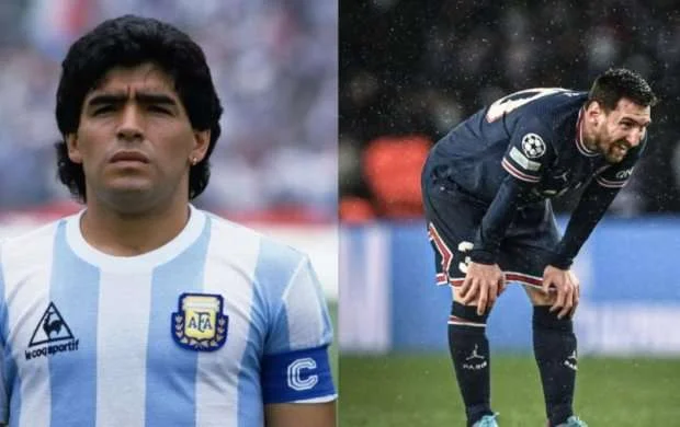 Messi Maradonaya çatdı 