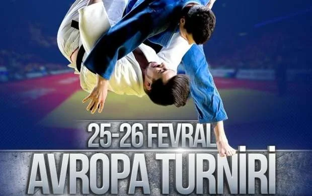 Açıq Avropa turnirinə 6 cüdoçu ilə 