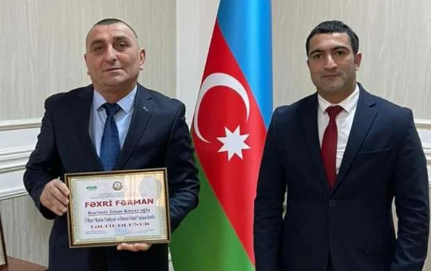 “Neftçi”nin məşqçisi Fəxri fərmanla təltif olundu 