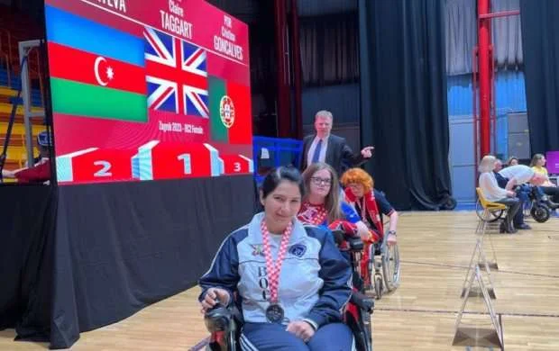 Sona Ağayevadan Xorvatiyada gümüş medal 