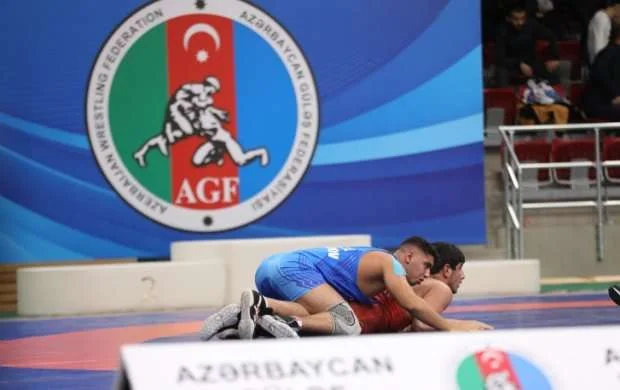 Azərbaycan çempionatında sərbəst güləş üzrə mübarizəyə yekun vuruldu 