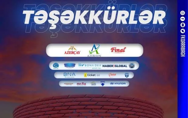 "Qarabağ" "Sabah"a niyə təşəkkür etdi? - Klubdan açıqlama 