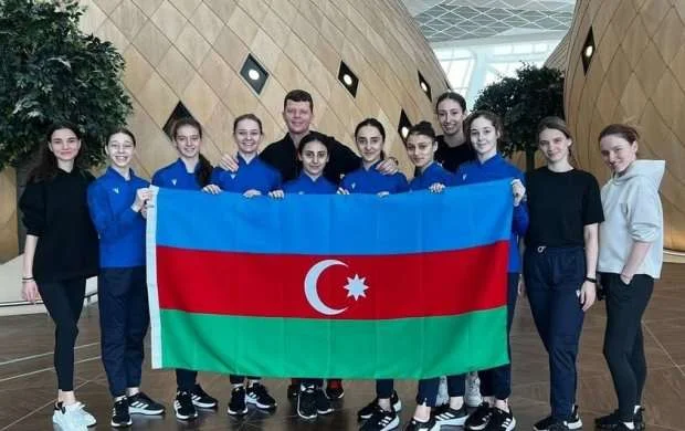 Gimnastlarımız Fransaya yollandı 