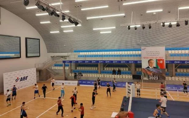 Üç ölkənin boks yığması Bakıda hazırlıq keçir 