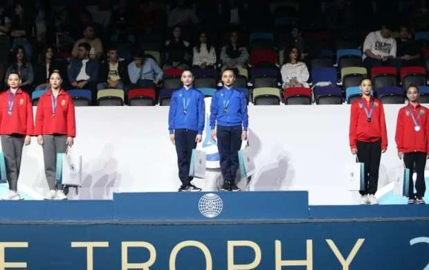 Azərbaycan gimnastlarından qızıl və gümüş medallar 