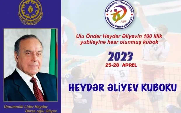 Voleybol üzrə “Heydər Əliyev kuboku”nun təqvimi açıqlandı 