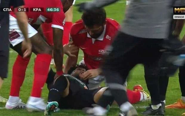 Kadi Borges matç zamanı xəstəxanalıq oldu 