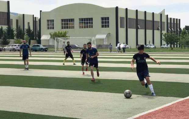 "Ulu Öndər" Kubokunda sonuncu yarımfinalçı Qax komandası oldu - FOTOLAR 