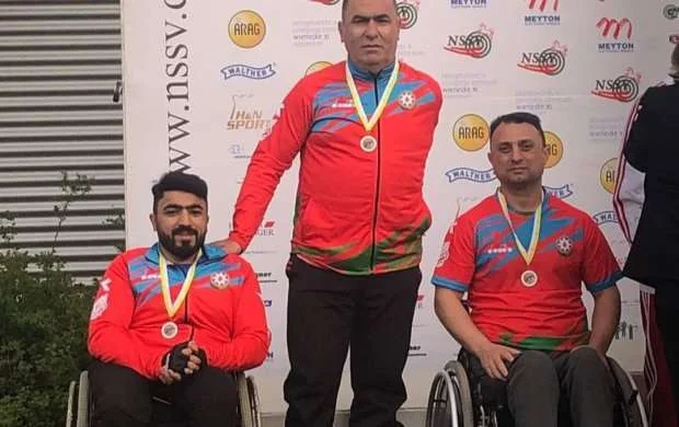 Almaniyada daha bir medal 