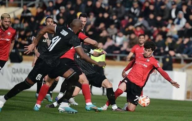 “Qəbələ” “Qarabağ”a böyük hesabla uduzdu 