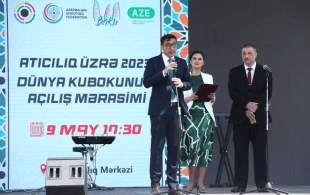 Bakıda dünya kubokunun açılış mərasimi keçirildi 