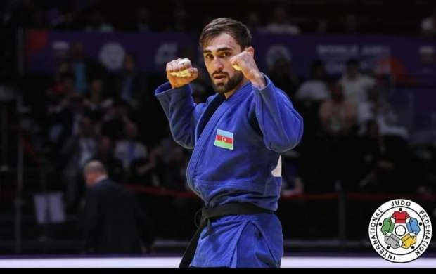 Üç cüdoçumuz dünyanın ilk "üçlüy"ündə 
