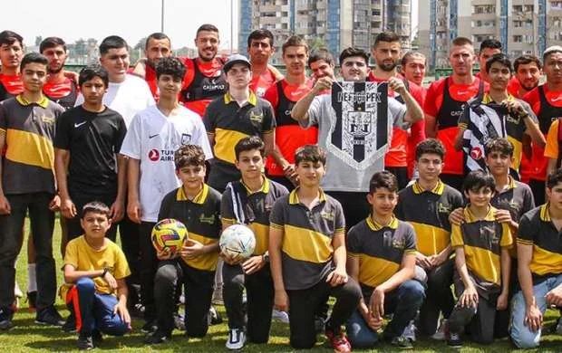 Şəhid övladları və Bakı-İstanbul liseyinin şagirdləri üçün stadion turu 