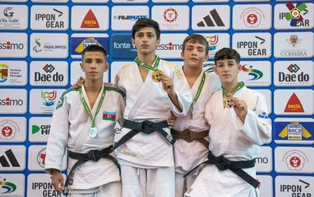 Azərbaycan cüdoçularından Avropa kubokunda 3 medal 