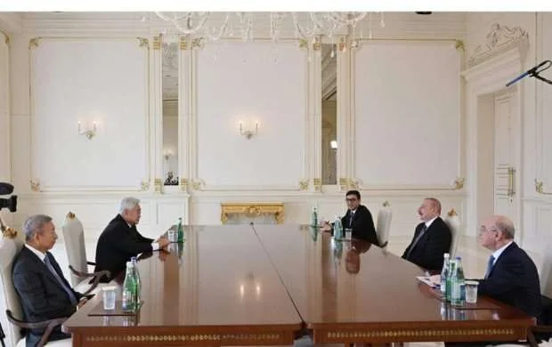 İlham Əliyev DTF prezidentini qəbul etdi 