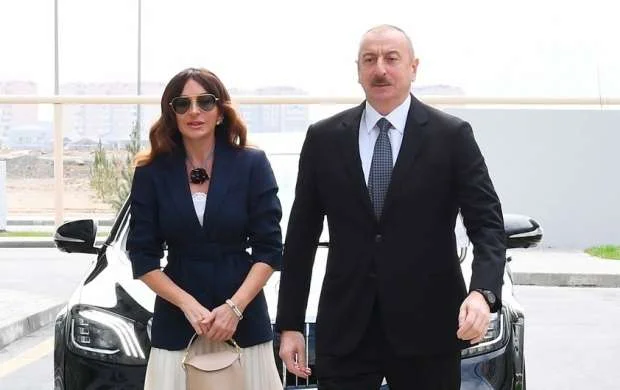 İlham Əliyev və Mehriban Əliyeva dünya çempionatının açılış mərasimində 