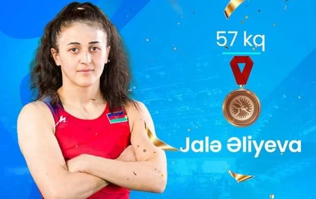 Jalə Əliyevadan Bişkekdə bürünc medal 