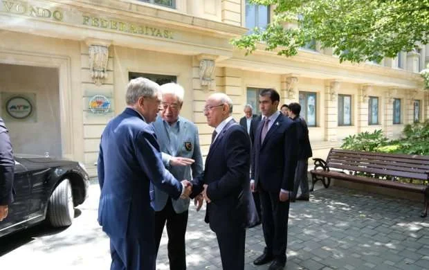 BOK və WT prezidentləri Taekvondo Federasiyasında olublar 