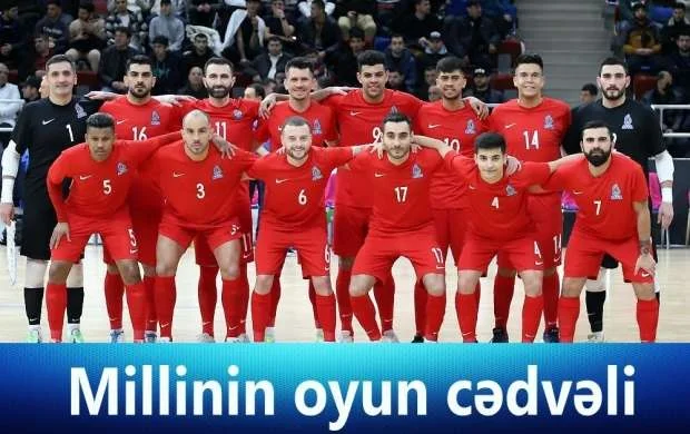 Azərbaycan millisinin elit-raunddakı oyun cədvəli bəlli oldu 