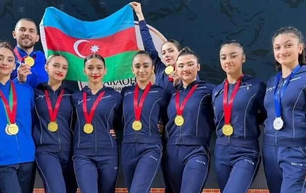 Gimnastlarımızdan Misirdə üç qızıl medal 