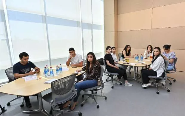 "Media və hibrid təhdidlər" mövzusunda seminarlara başlanılıb - FOTOLAR 