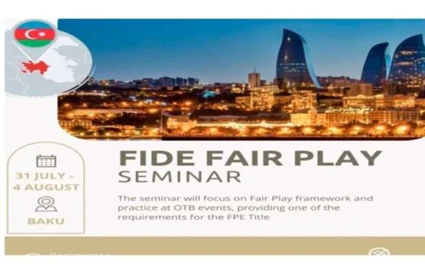 FIDE Bakıda beynəlxalq seminar təşkil edəcək 