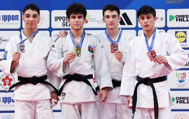 Azərbaycan cüdoçolarından AÇ-də daha 3 medal 
