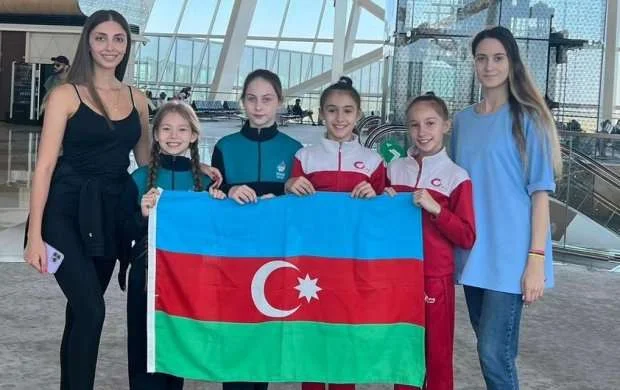 Gimnastlarımız Avstriyaya yollandı 