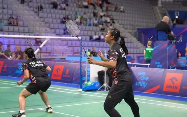 Avropa Oyunları: Xanım badmintonçular da ilk görüşdə uduzdular 