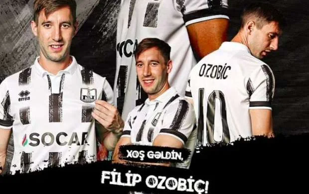 Filip Ozobiç "Neftçi"də - RƏSMİ 