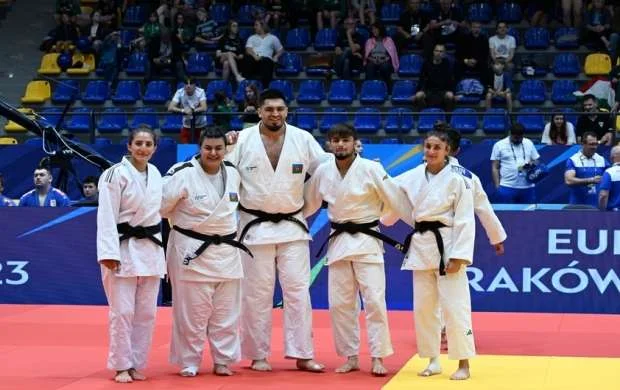 Avropa Oyunları: Cüdo yığmamız qələbə ilə başladı 
