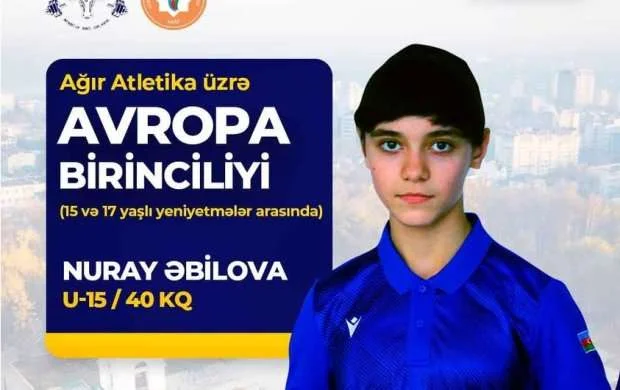AÇ: Nuray Əbilova 8-ci oldu 