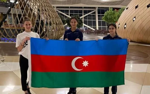Azərbaycanın bədii gimnastları dünya kubokuna yollandılar 