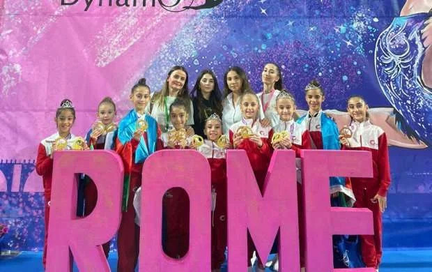 Azərbaycanlı gimnastlar İtaliyada qızıl medallar qazandılar 