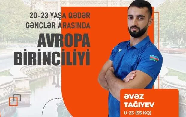 Əvəz Tağıyev Avropa birinciliyində 5-ci yeri tutdu 