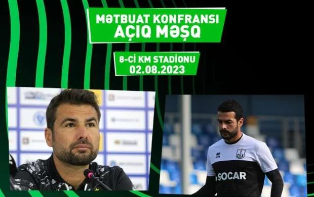 "Neftçi"nin baş məşqçisi bu tarixdə jurnalistlər önünə çıxacaq 