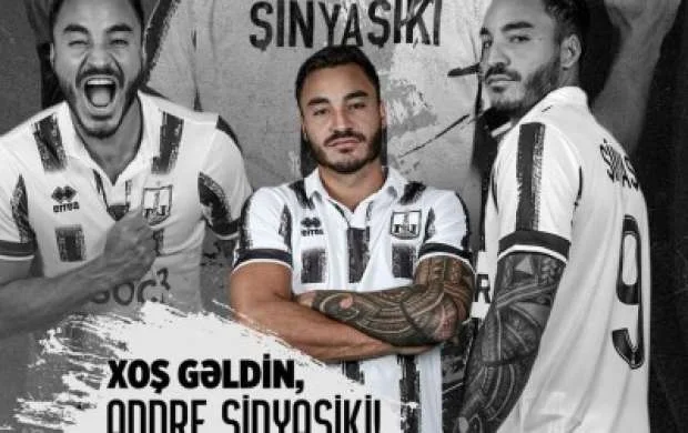 Braziliyalı futbolçu rəsmən “Neftçi”də 
