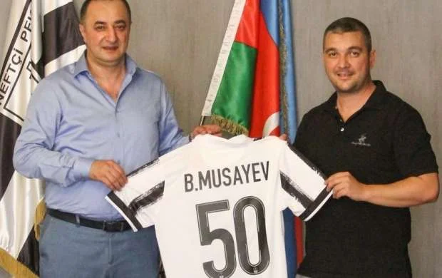 “Neftçi”dən Bəxtiyar Musayevə təbrik 