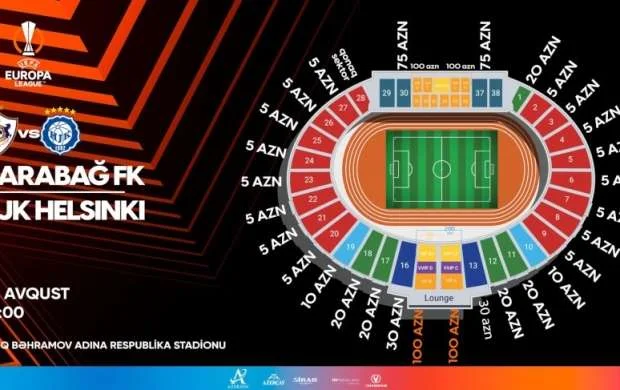 “Qarabağ”ın Avroliqa matçının biletləri satışa çıxarılır 