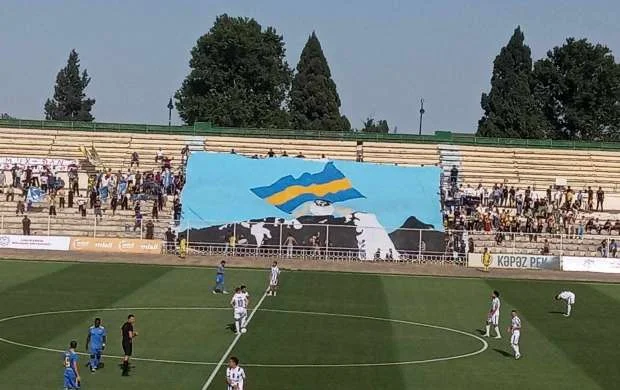 "Kəpəz" azarkeşlərindən nəhəng xoreorqafiya - FOTO 