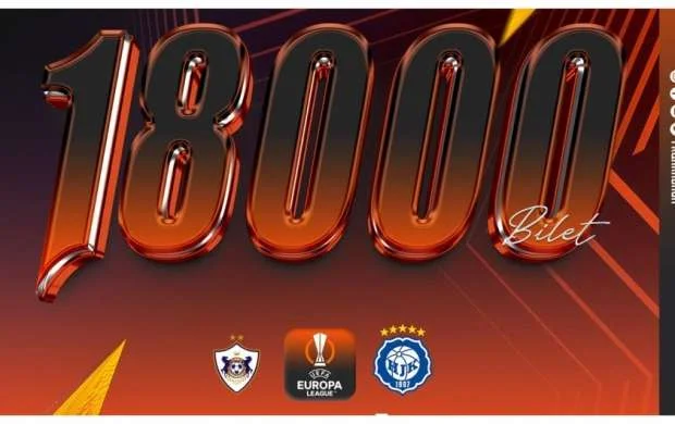 "Qarabağ"ın oyununa satılmış biletlərin sayı açıqlandı 