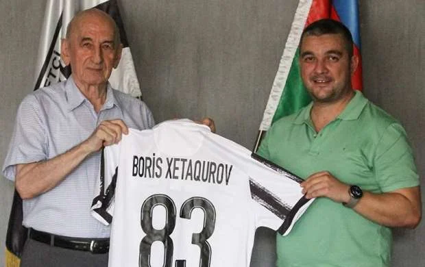 “Neftçi” Boris Xetaqurovu təbrik etdi 
