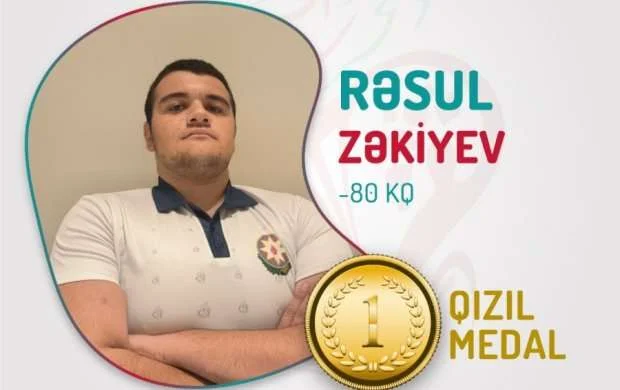 Zəkiyev Dubayda dünya çempionu oldu 