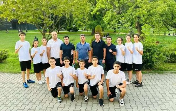 Dünya birinciliyi öncəsi milli komanda ilə görüş 