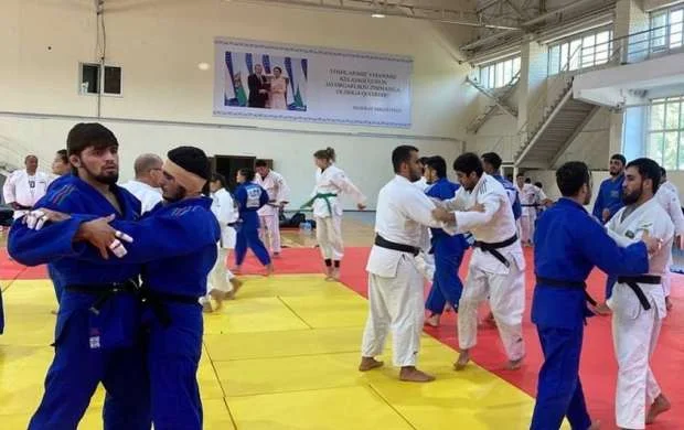 Cüdoçularımız Özbəkistanda beynəlxalq təlim-məşq toplanışında 
