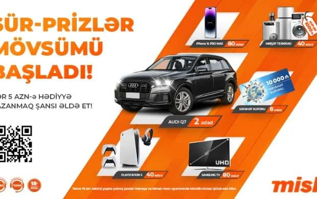 “Misli” ilə “SÜR-PRİZLƏR Mövsümü” başlayır 