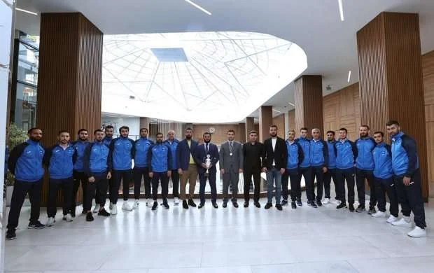Orxan Məmmədov ÇL-in bürünc medalçılarını qəbul etdi 