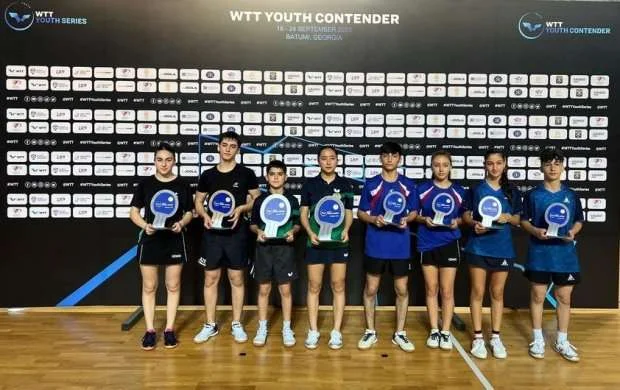 Stolüstü tennisçilərimizdən Batumidə daha dörd medal 