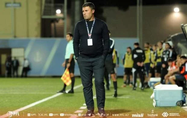 “Komandam çox yaxşı futbol oynadı” - Azər Bağırov 